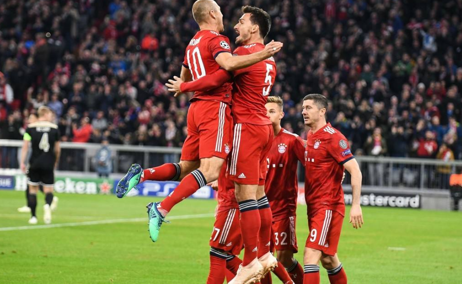 关于阿贾克斯主场比小胜拜仁慕尼黑，晋级关键的信息