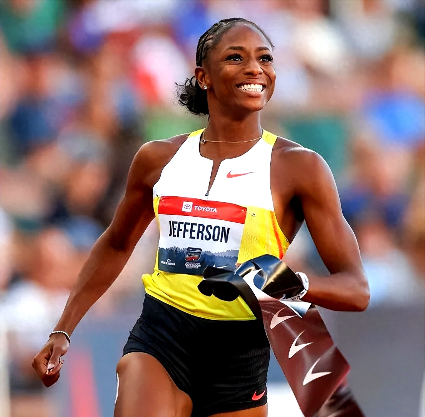 黑山运动员在田径比赛中刷新纪录