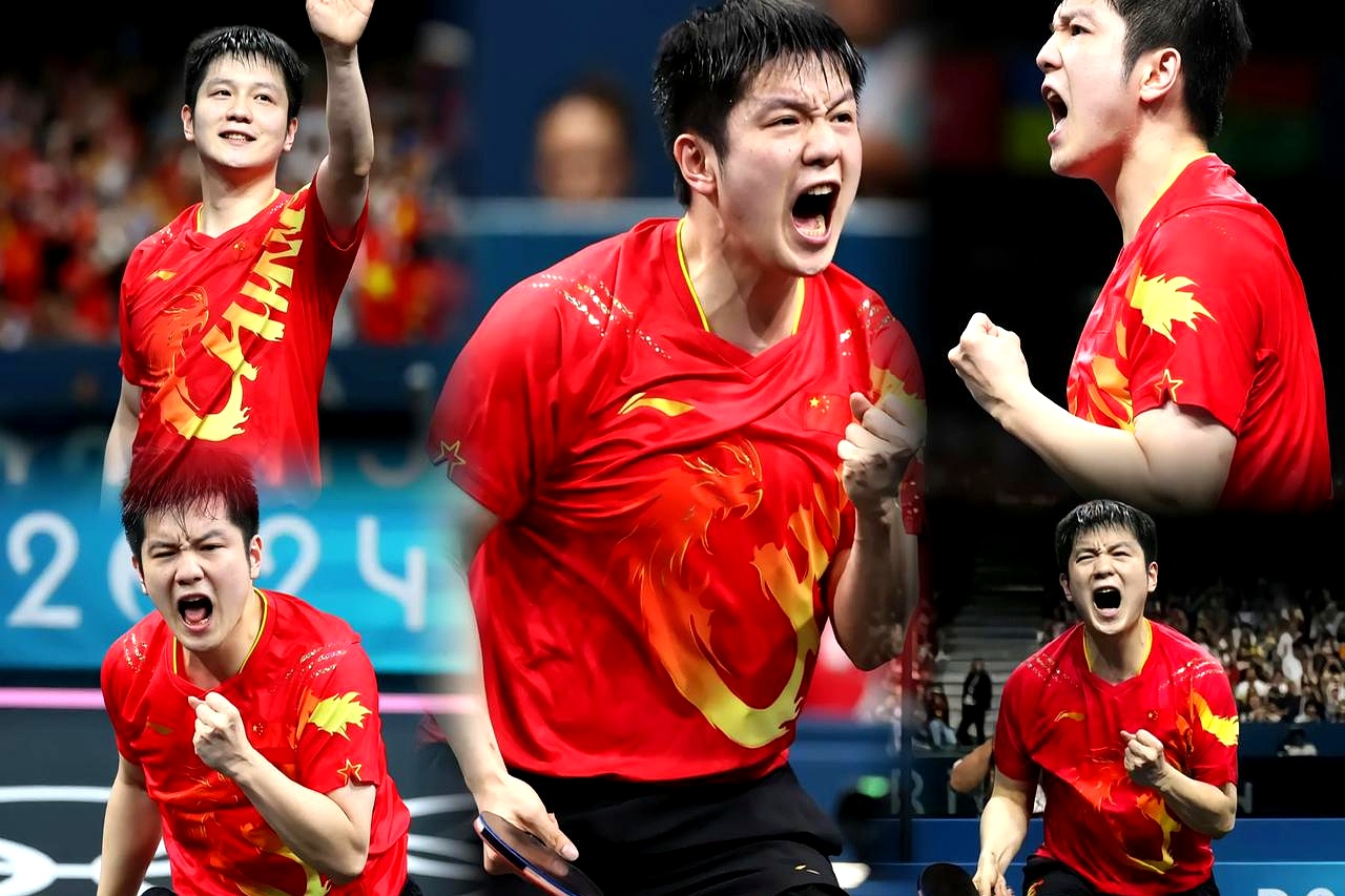 法国乒乓球队力克英国乒乓球队，樊振东三分雨点燃全场的简单介绍