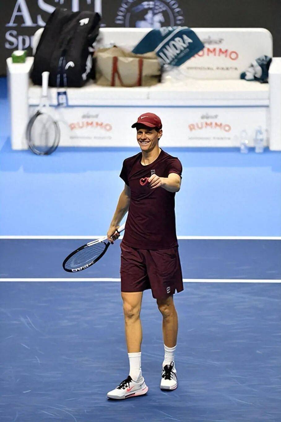 联合杯力克ATP总决赛，辛纳状态火热