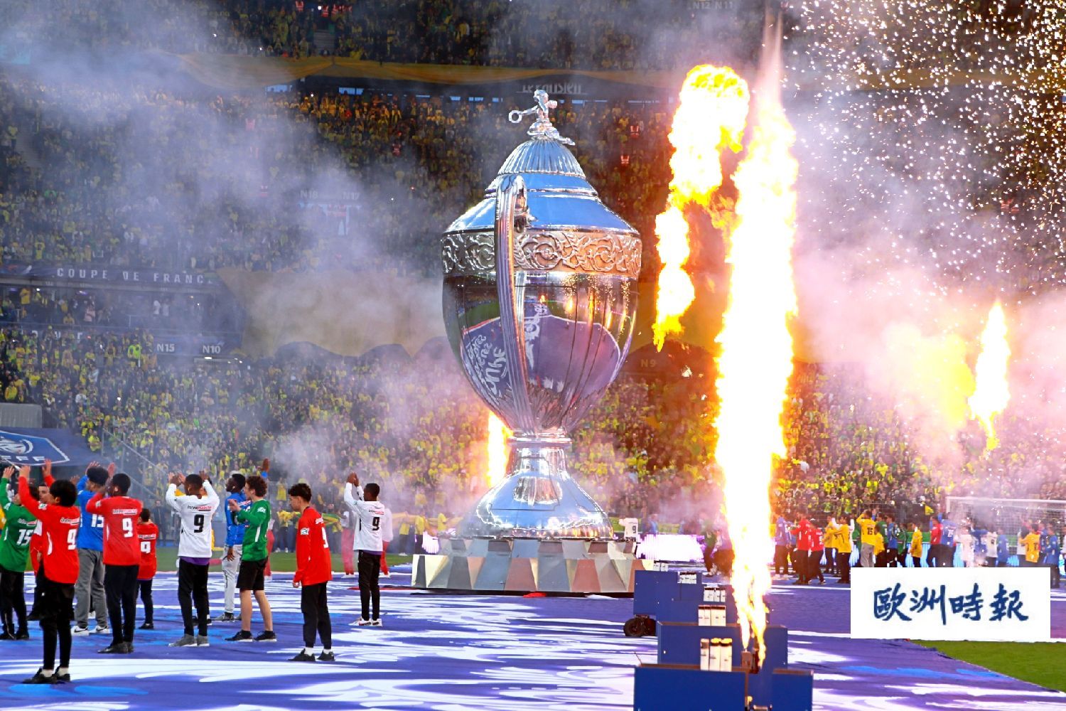 南特足球俱乐部在比赛中取得胜利